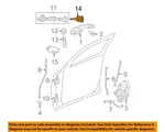 Dodge Chrysler Oem 2010 Charger Front Door Entry-key Blank 68033740AA. Fixed Price $48.00.