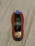 Oem Porsche Key Fob Shell Orange Rare Functional 911/GT2. Fixed Price $150.00.
