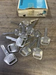 Box Of 13 Genuine Gm Key Blank 12506490 Fits Lumina, Cutlass Gran Prix B79-H. Fixed Price $19.95.