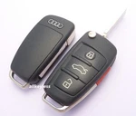 1 Oem Audi Flip Keyless Entry Remote Fob MYT4073A + New "48" Chip & Blade. Fixed Price $269.99.