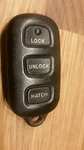 Toyota Keyless Entry Remote Fob, Hatch.. Fixed Price $35.00.
