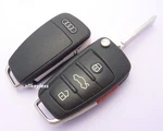 1 Oem Audi Flip Keyless Entry Remote Fob NBG009272T + New "48" Chip & Blade. Fixed Price $169.99.