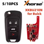 Xhorse Universal Wire Remote Key For Buick Flip 4 Buttons XKBU21EN Max/vvdi. Fixed Price $39.95.