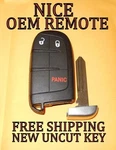 Oem Dodge Smart Keyless Entry Proximity Remote Fob 68066349 M3N-40821302. Fixed Price $44.95.