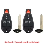 Remote Fob Case Pad Shell 5B Compatible With Jeep IYZ-C01C Uncut Y170 (2 Pack). Fixed Price $14.21.