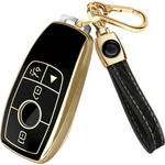 Lucrum Compatible With Mercedes Standard Benz Key Fob Size, Black. Fixed Price $22.31.