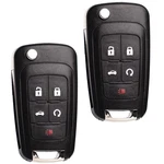 Mechanmagic Flip Key Fob Replacement Fits For Chevy Equinox Camaro 2010-2019 .... Fixed Price $33.59.
