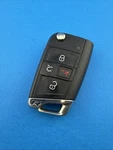 Used Oem Volkswagen Golf Keyless Remote Fob 4-BUTTON NBGFS12P01. Fixed Price $18.00.