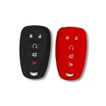 Autobase Silicone Key Fob Cover For Chevy Malibu Shape 1 Black And Red. Fixed Price $30.75.