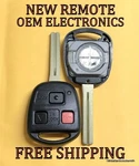 New Uncut 99-03 Lexus Keyless Remote Head Fob Transmitter N14TMTX-1 89070-48020. Fixed Price $950.00.