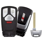 Oem Audi Logo Smart Key Fob Remote Transmitter Prox W/ Uncut Blade. Fixed Price $89.99.