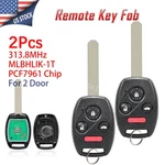 Replacement Remote Key Fob MLBHLIK-1T For Honda Accord Coupe Door 2008-2012. Fixed Price $17.89.