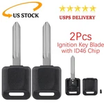 2 For Nissan Sentra Titan Versa Xterra Transponder Chip Key Blank N104 ID46. Fixed Price $11.95.