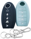 2PCS 5 Buttons Silicone Smart Key Fob Cover For 2011-2021 2022 Nissan Armada .... Fixed Price $15.77.