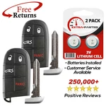 Remote Keyless Entry Fob Replacement For Dodge Chrysler 4B (M3M-40821302). Fixed Price $34.95.