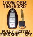 Oem 2016 2017 2018 Nissan Titan Remote Smart Key Fob 285E3-5AA1C 285E3-5AA1A. Fixed Price $44.95.