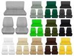 Front And Rear Seat Covers Fits 1966 To 1970 Dodge Charger Nice Colors. Fixed Price $149.99.