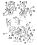 Genuine Mopar Lift-gate Latch 5102339AA. Fixed Price $156.59.