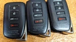 Lot Of 3 Oem Lexus Smart Key Fob Remotes HYQ14FBB Buttons. Fixed Price $135.00.