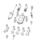 Genuine Mopar 2019-2023 Dodge Challenger Front Key Fob Transmitter 68394199AA. Fixed Price $172.99.