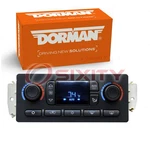 Dorman Rear Hvac Control Module For 2005-2006 Chevrolet Silverado 3500 Zk. Fixed Price $424.94.