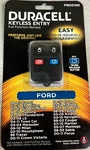 Duracell FRD010D Replacement Keyless Entry Remote Ford New. Fixed Price $40.00.