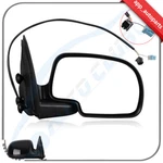 Exterior Side Mirror Black Power Heated Fits 2003-07 Chevy Gmc Manual Folding. Fixed Price $36.96.
