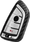Key Fob Case Carbon Fiber Pattern Silicone Cover Compatible With Bmw X1 X2 X3 X5. Fixed Price $13.11.