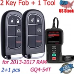 For 2013 2014 2015 2016 17 Ram 1500 2500 3500 Remote Smart Key Fob+ Kit Tool. Fixed Price $116.60.