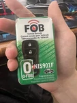Key Fob Vehicle Remote 0-NIS901F. Fixed Price $28.00.