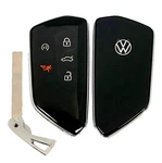 Oem Volkswagen Remote + Uncut Key Button 5H0 959 753 Bk - NBGFS1901S (shp). Fixed Price $54.75.