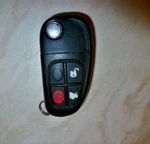 Jaguar X-type S-type X350 Remote Alarm Key Fob, 4 Button Flip. Fixed Price $21.51.