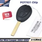 For 2002 2003 2004 2005 Bmw Mini Cooper Remote Key Fob 2B 315MHZ PCF7931AS Code. Fixed Price $22.73.