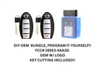 Oem Diy Bundle Pair For 2016-18 Titan Murano Pathfinder Smart Key 285E3-5AA3D. Fixed Price $127.99.