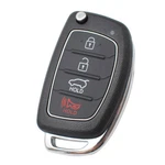 For Hyundai Santa Fe Sonatatucson IX35 Cover Car Remote Fob Flip Key Shell Case. Fixed Price $10.69.