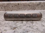 2007-2010 Ford Edge Front Driver Pad Lock Keyless Entry Push Button Switch. Fixed Price $73.60.
