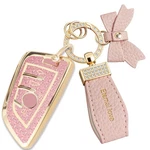 Simocky Fob Cover With Diamond Keychain, Car Shell For Bmw A, Pink. Fixed Price $26.82.