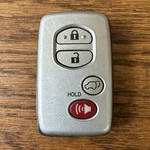Oem Toyota Venza Smart Key Case Shell**, *no Electronics* Fcc Id: HYQ14ACX. Fixed Price $13.95.