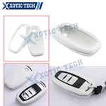 White Smart Key Fob Cover Shell Skin For Audi A3 A5 A7 A8 Q3 Q5 Q7 R8 Button. Fixed Price $7.68.