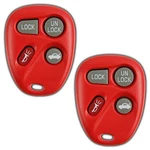 2 Replacement For Chevy Impala Monte Carlo Pontiac Grand Prix Remote Key Fob Red. Fixed Price $19.95.