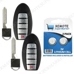 Remote For 2016 2017 2018 Nissan Maxima Keyless Entry Fob. Fixed Price $34.95.