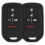 2PCS Silicone Remote Key Case Cover For Honda Accord Cr-v Civic Hr-v Pilot Fit. Fixed Price $10.11.