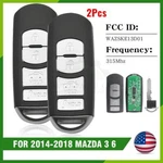 Smart Remote Key Fob Fits 2014 2015 2016 2017 2018 Mazda For WAZSKE13D01. Fixed Price $40.99.