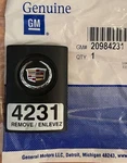 20984231 Cadillac Fob Transponder **new Oem**. Fixed Price $85.00.