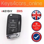 Keydiy ZB15 3 Button Smart Universal Car Fob For KDX2 KD900. Fixed Price $53.58.