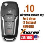 5X Xhorse XNFO01EN Universal Wireless Remote Key Ford 4 Buttons Vvdi Max. Fixed Price $119.00.
