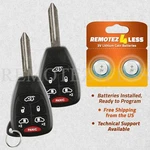 Fob Remote Entry Head Keyless Control Combo Van For Dodge M3N5WY72XX-6. Fixed Price $17.95.