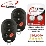 Remote Key Fob 4BTN For 2008 - 2017 Toyota Sequoia. Fixed Price $14.95.