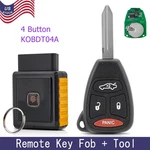 Programmer Tool + Remote Key Fob 4BUTTON For 2007 2008 2009 Dodge Durango Magnum. Fixed Price $77.99.