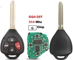 Keyless Remote GQ4-29T For Toyota Car Control Chip Id 4D 72 Fob Ignition. Fixed Price $44.99.